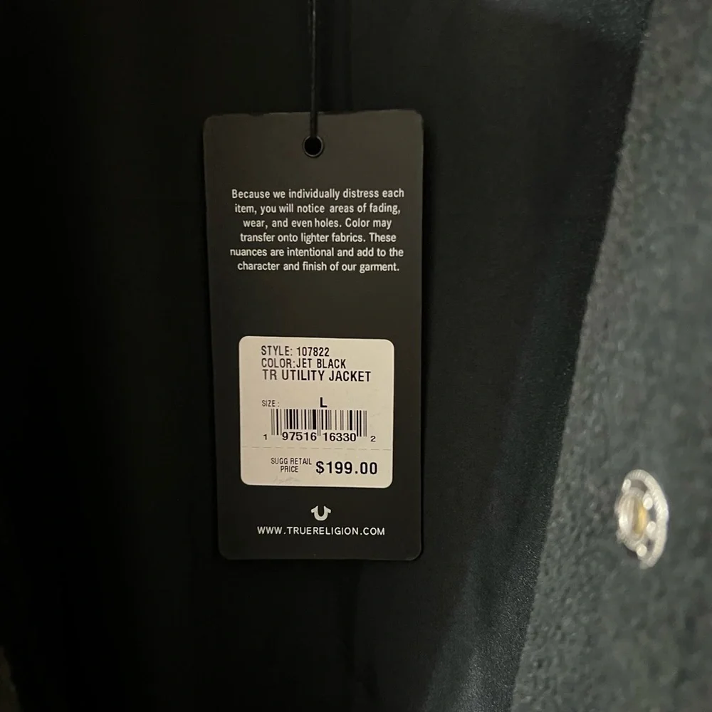 True Religion Mens Bomber Jacket - Picture 11 of 13